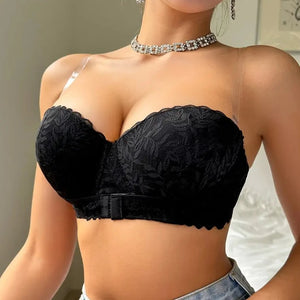 LuxeLace Strapless Bra