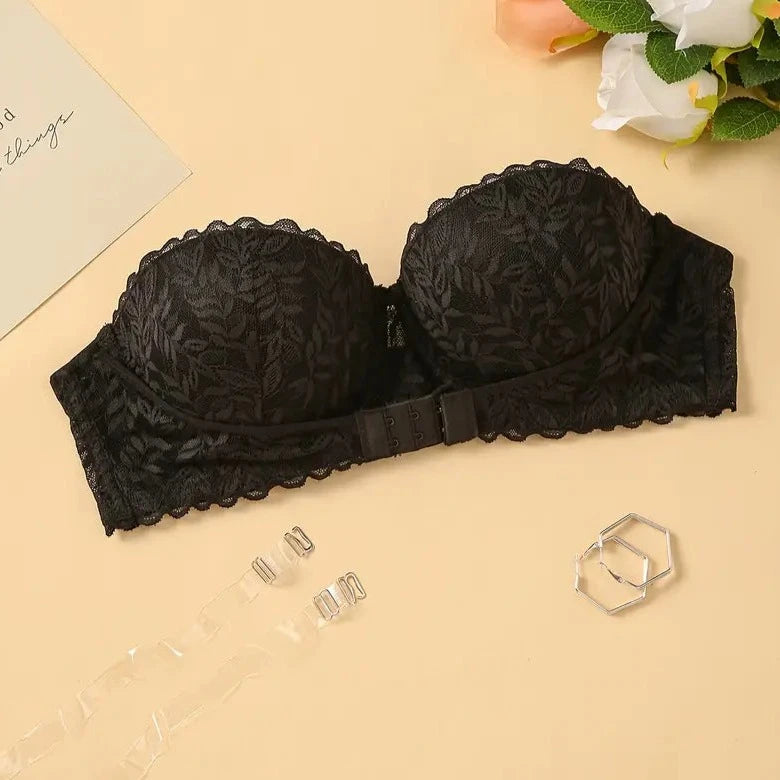 LuxeLace Strapless Bra