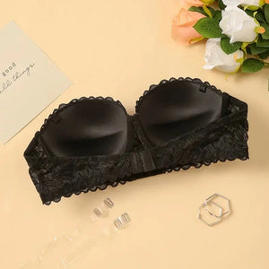 LuxeLace Strapless Bra